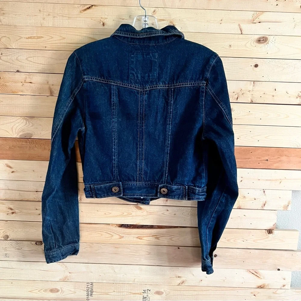 Mossimo Supply Co. Denim Big Girl Jeans Jacket kids size M - Picture 2 of 8